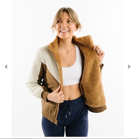 ZYIA Active Reversible Teddy Bomber‎ Jacket XXXL - Picture 1 of 11